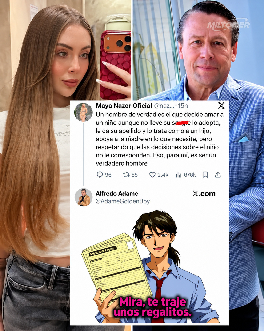 La frase de Maya Nazor sobre lo que es un “verdadero hombre” se volvió polémica