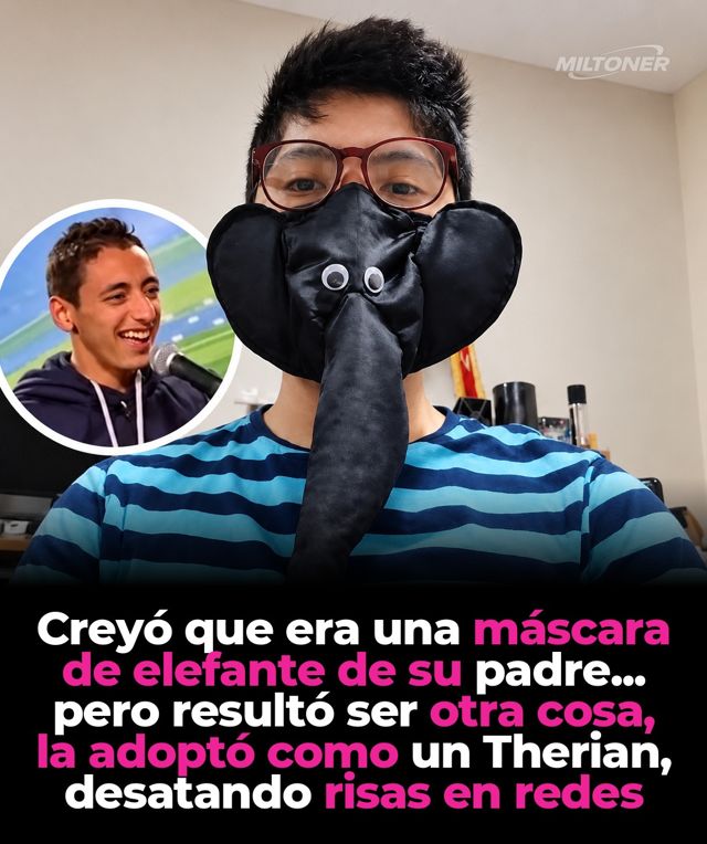 El misterio de la “máscara de elefante” que desató bromas y teorías en redes