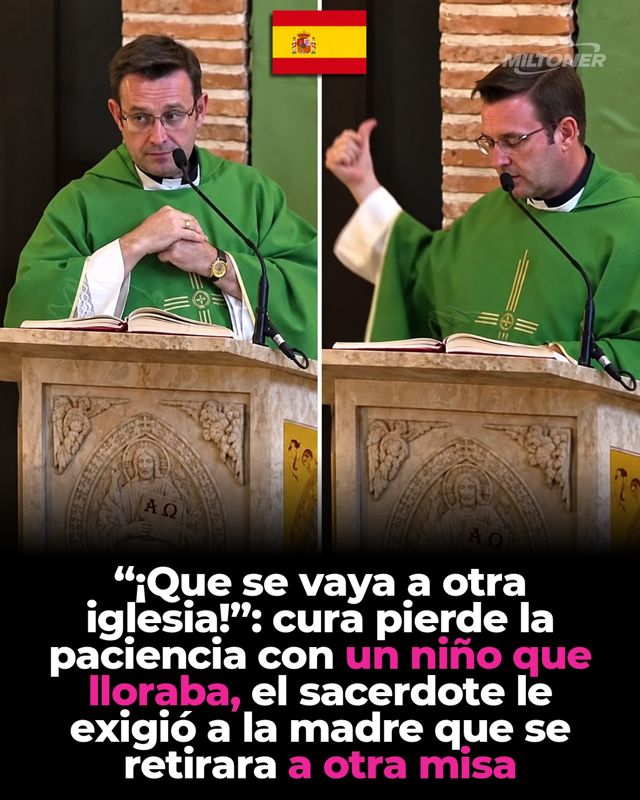 El cura de Valdepeñas vuelve a generar polémica por sacar a una madre de misa